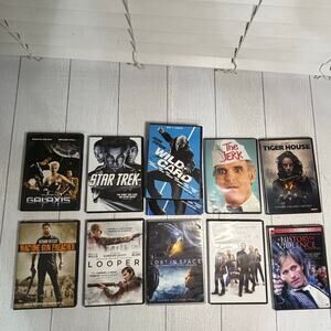 10 Movie DVD Bundle Star Trek Looper Gentlemen The Jerk Lot